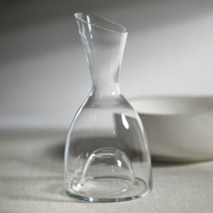 Handmade Freeform Glass Wine Decanter